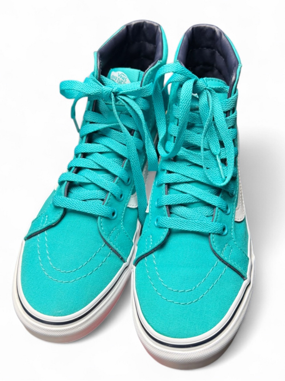 Vans High-Top Sneakers in Teal